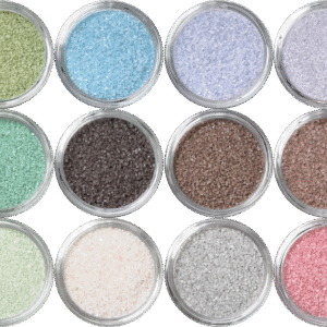 Ｈタイプカラーサンド　0.5mm程度粒　150g、他（300g･500g）