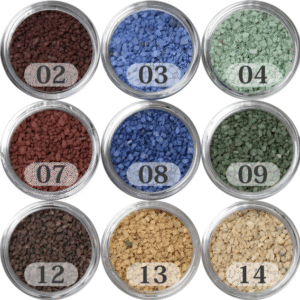 Ｆタイプカラーサンド　1～1.7mm程度粒　150g、他（300g･500g）